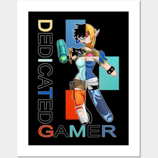 Dedicated Gamer Posters and Art